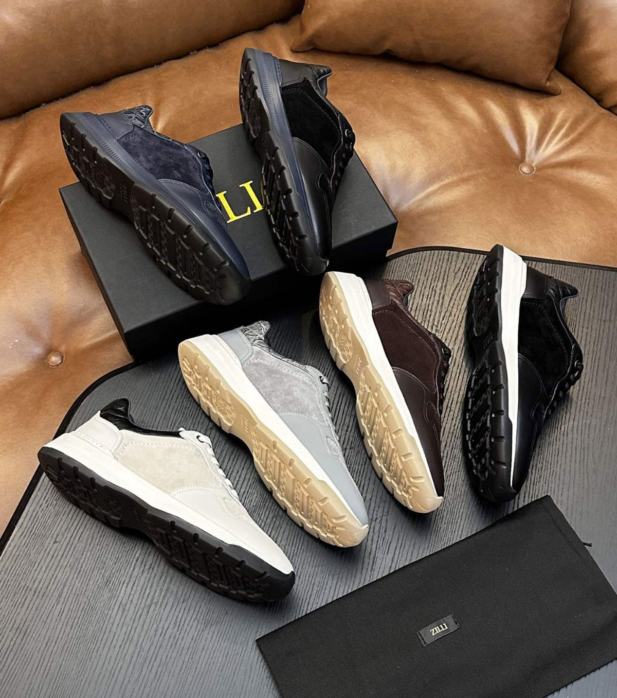 Leather Sneaker