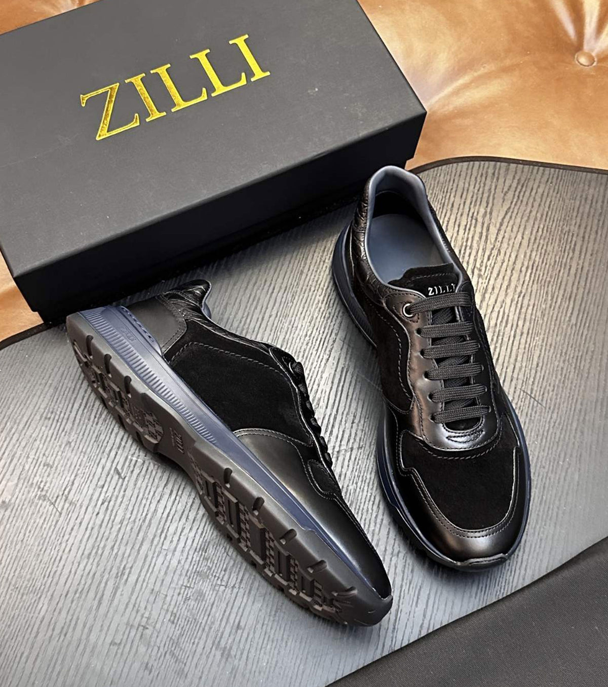Leather Sneaker
