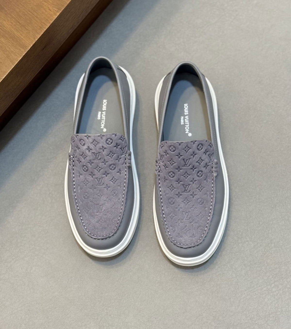 Suede Loafers