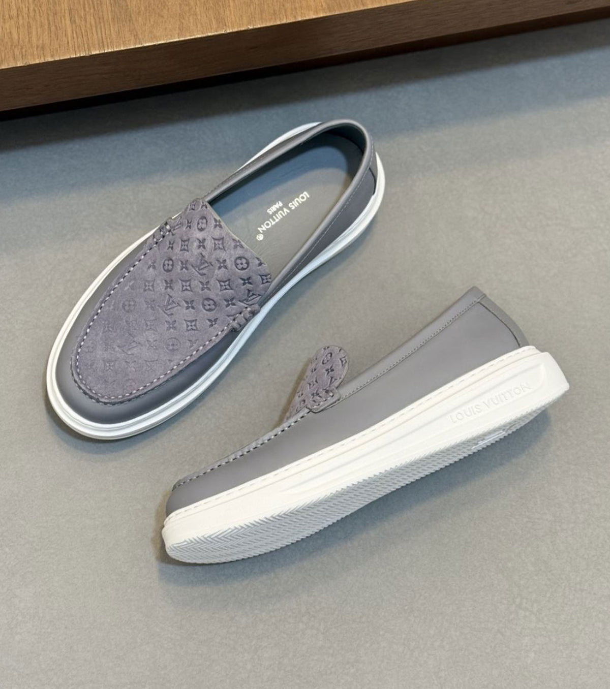 Suede Loafers