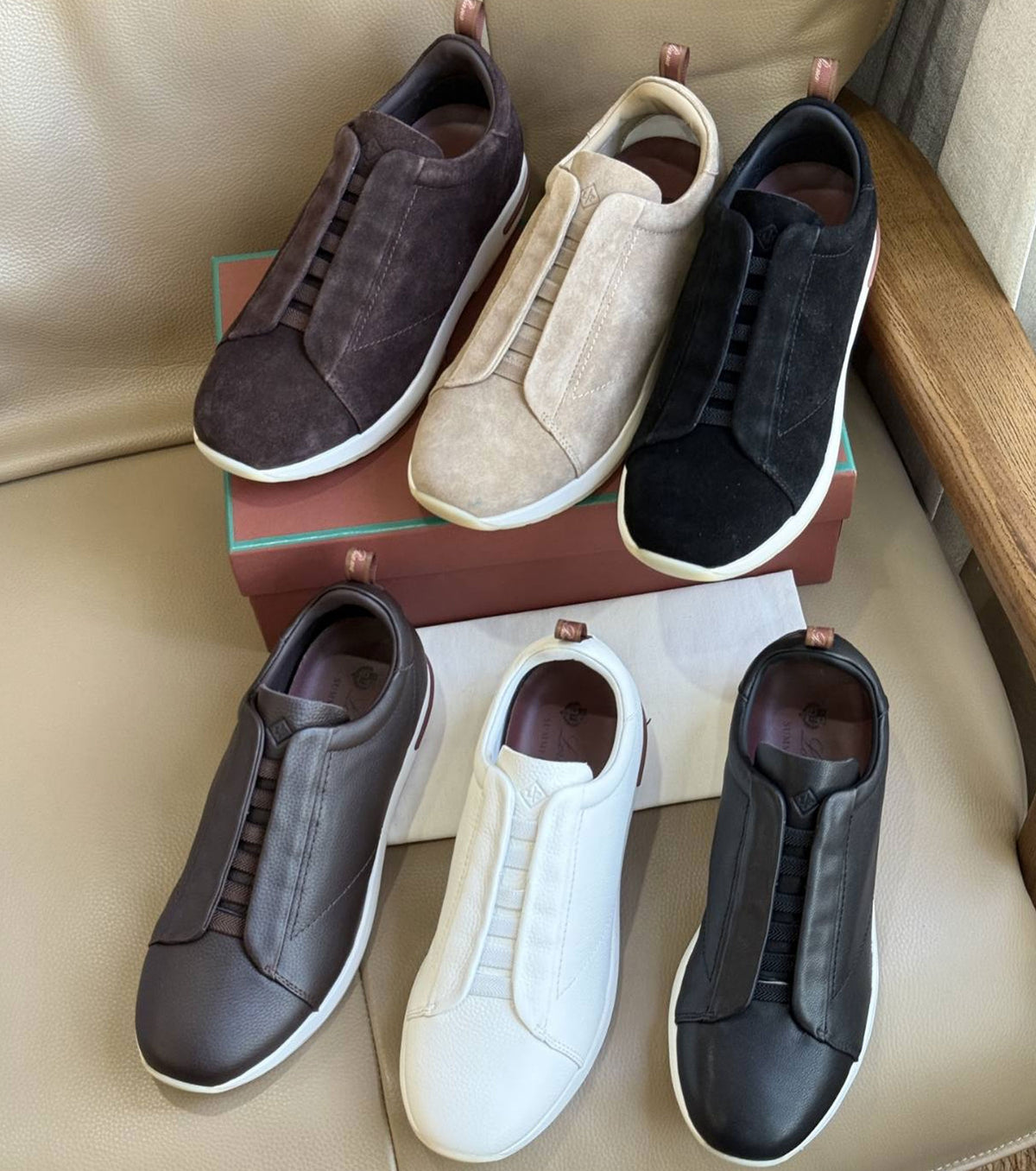 Leather Sneakers