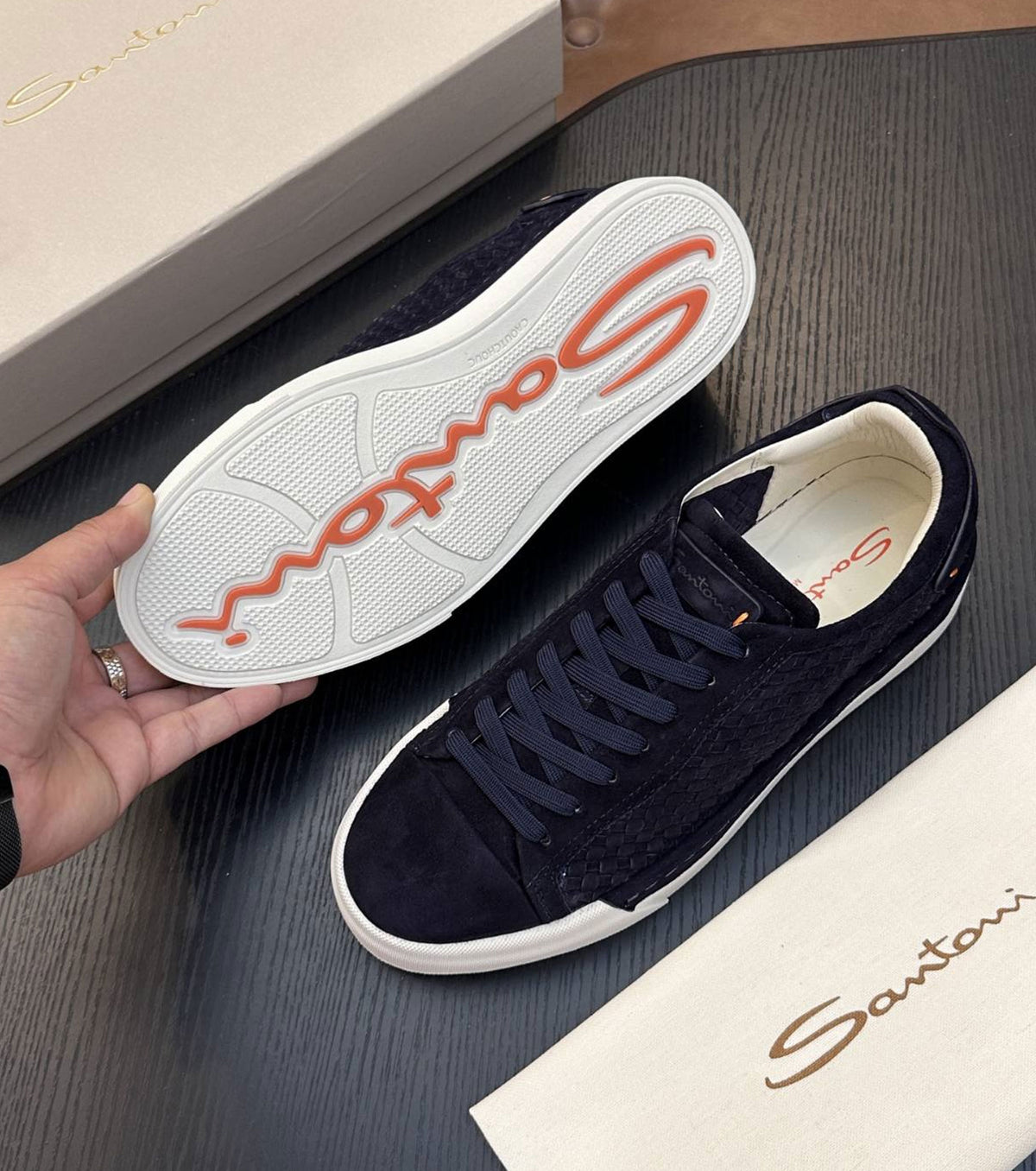 Leather Sneakers