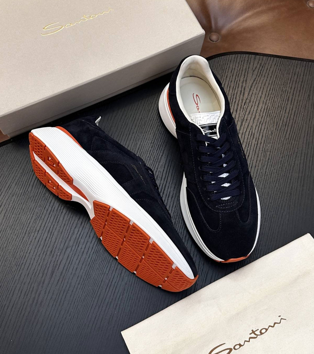 Leather Sneakers