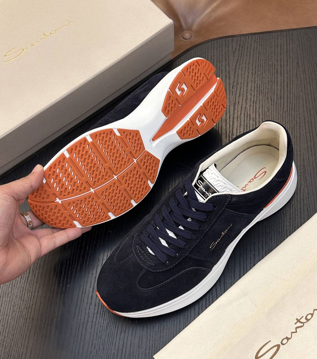 Leather Sneakers