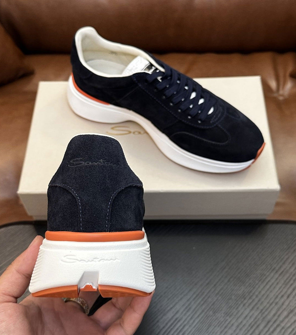 Leather Sneakers