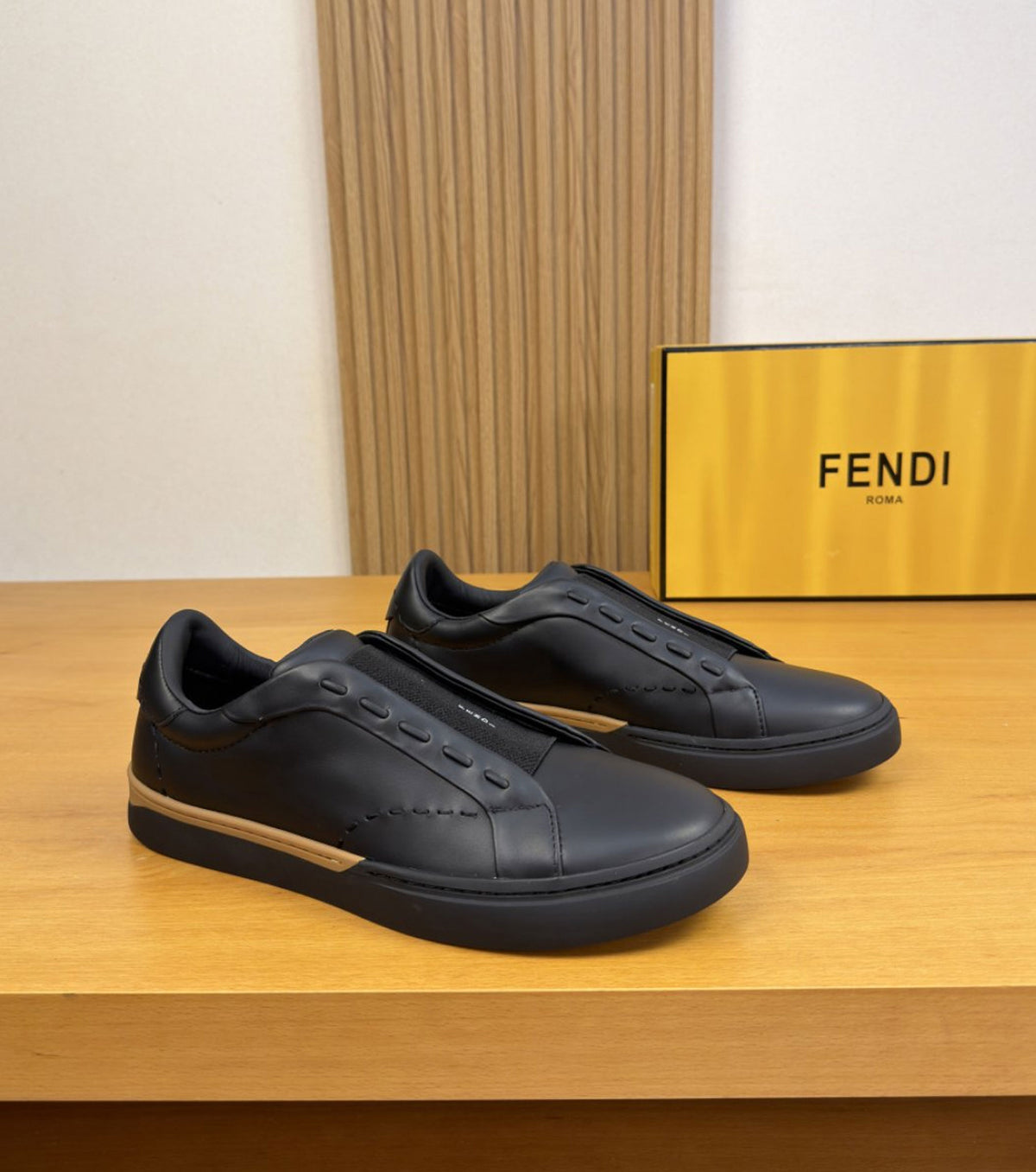 Leather Sneakers