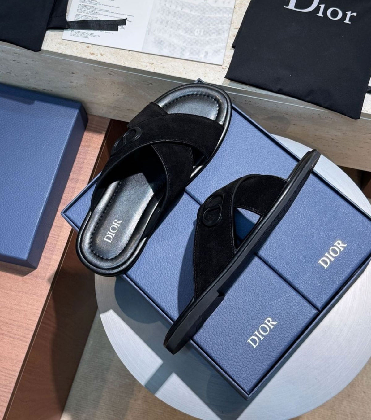Leather sandal