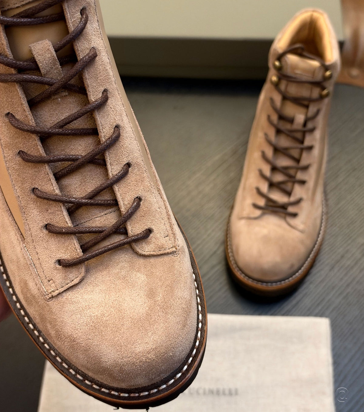 Suede urban outdoor boots