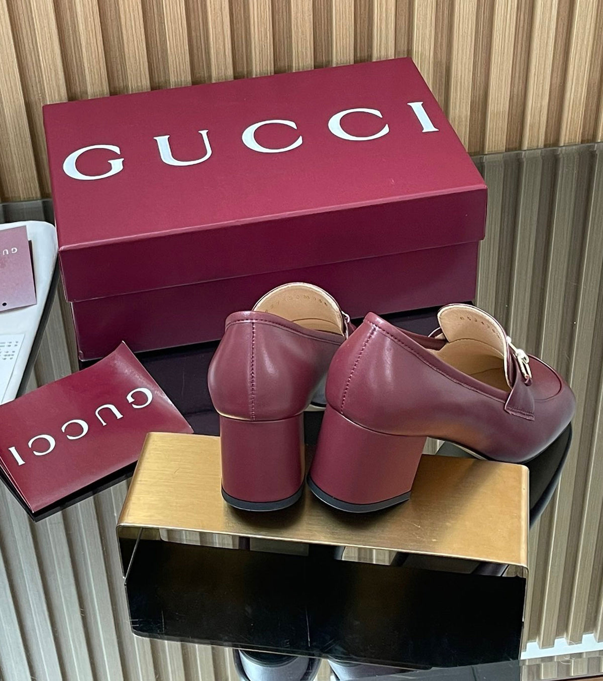 Women's loafer pump with Horsebit