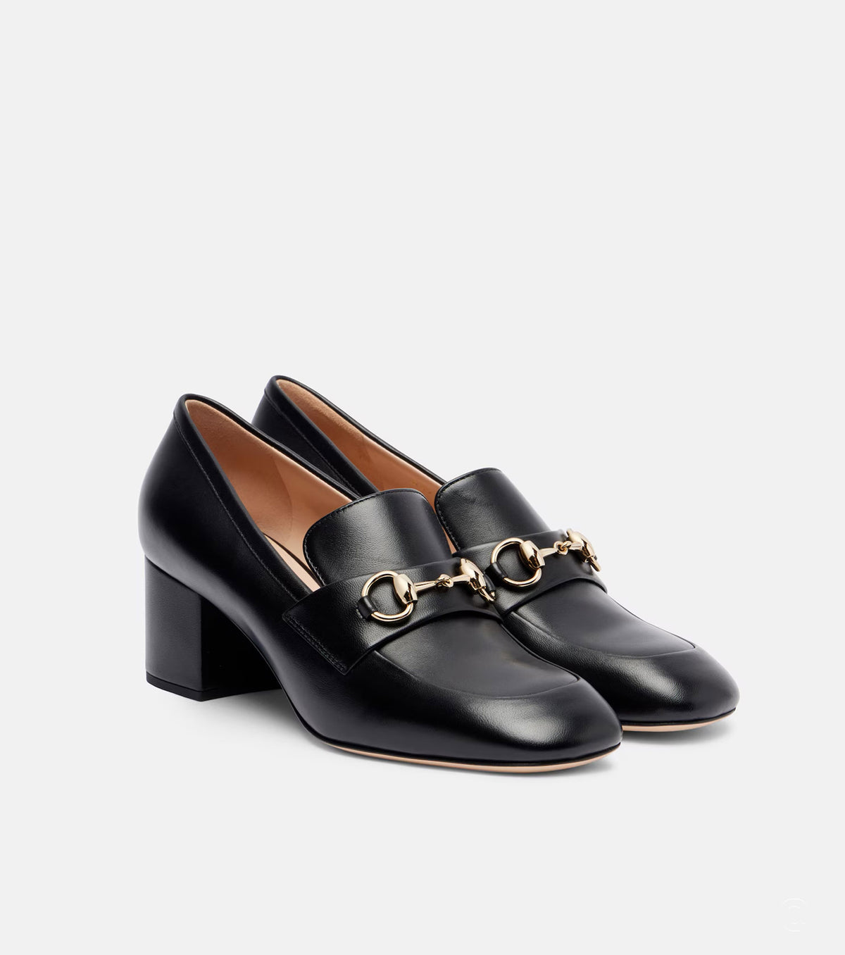 Women's loafer pump with Horsebit
