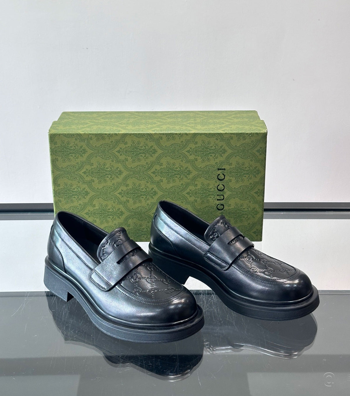 Men's loafer with GG detail