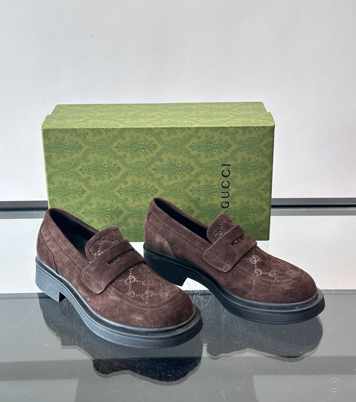 Men's loafer with GG detail