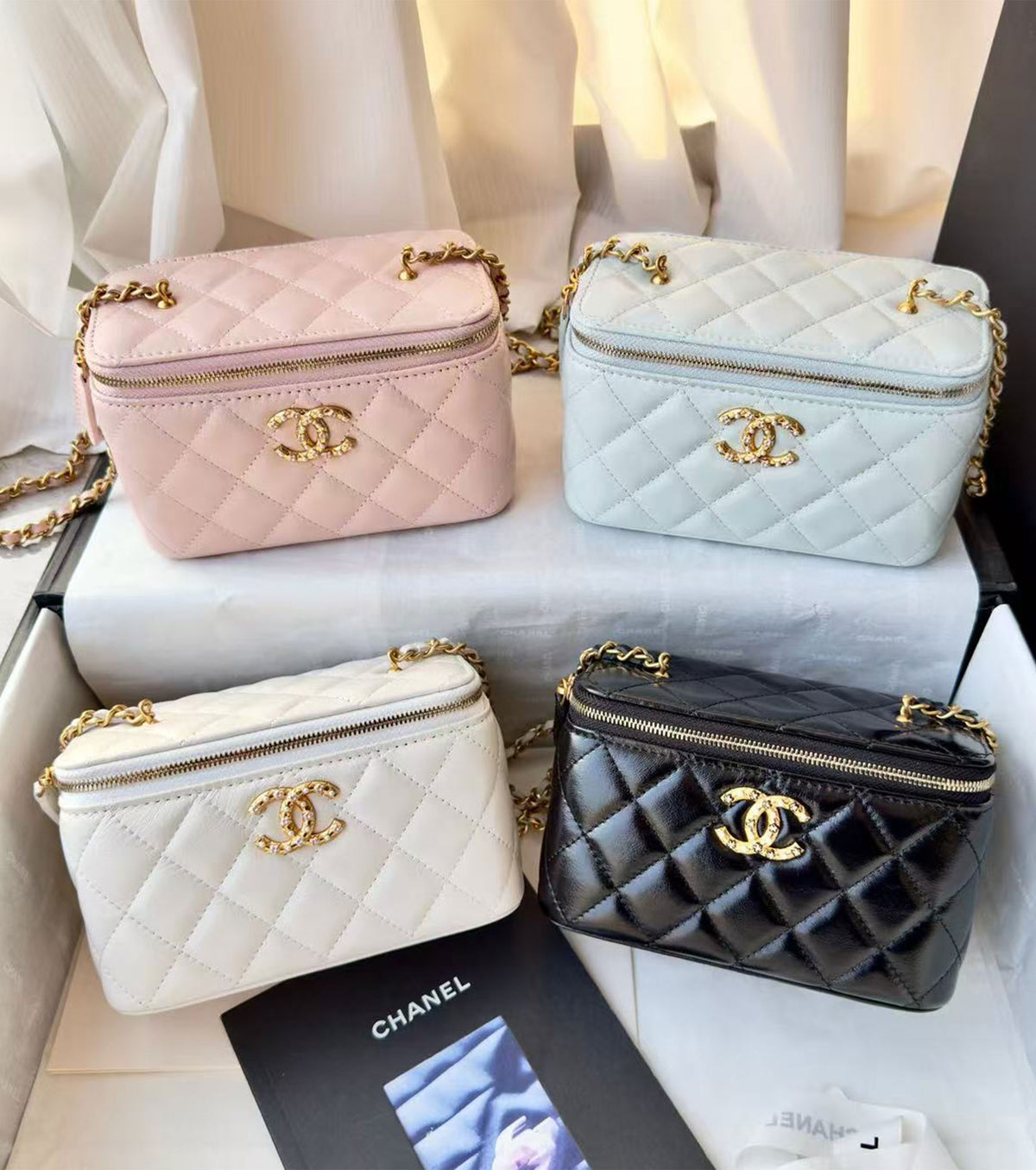 Vanity with chain