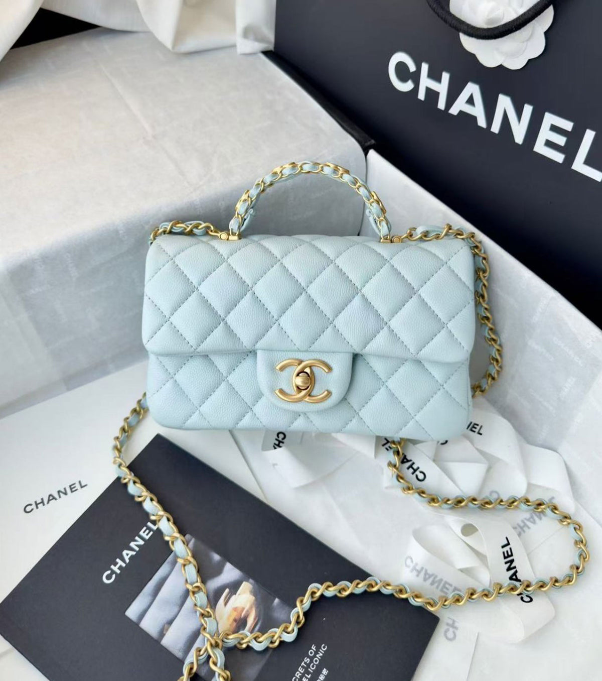 Quilted Flap Bag