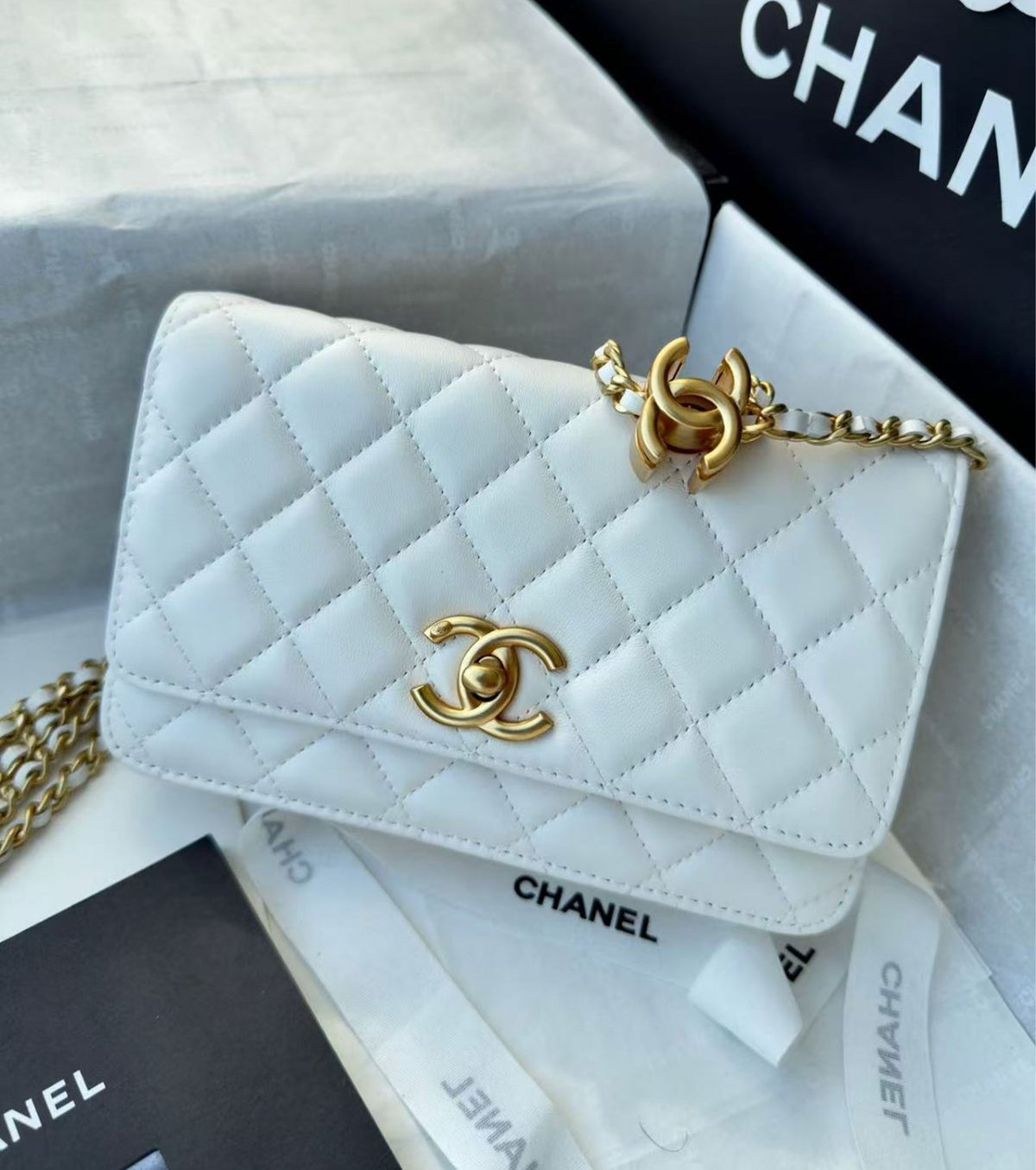 Quilted Flap Bag