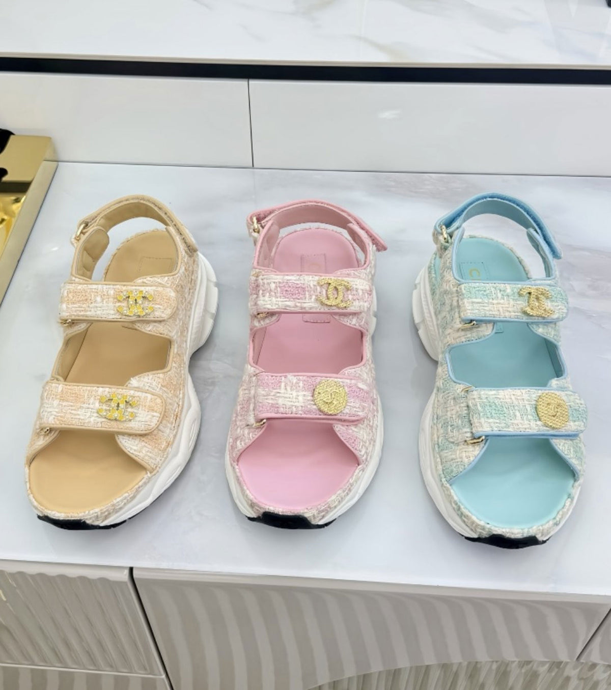 Calfskin Sandals