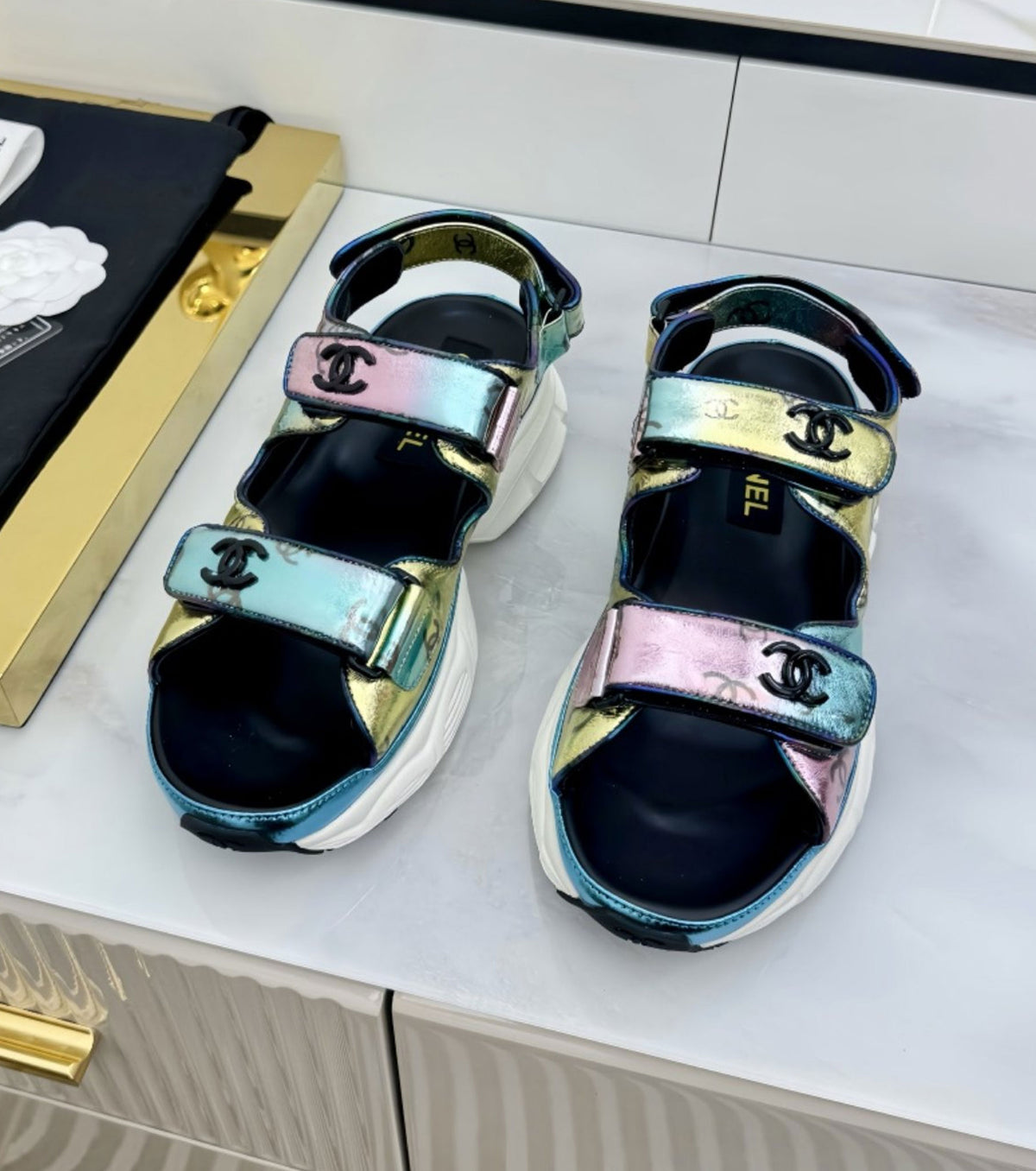 Calfskin Sandals