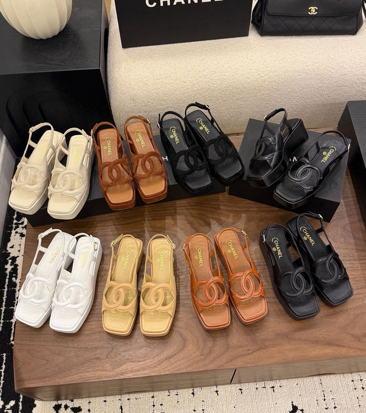 Leather sandals