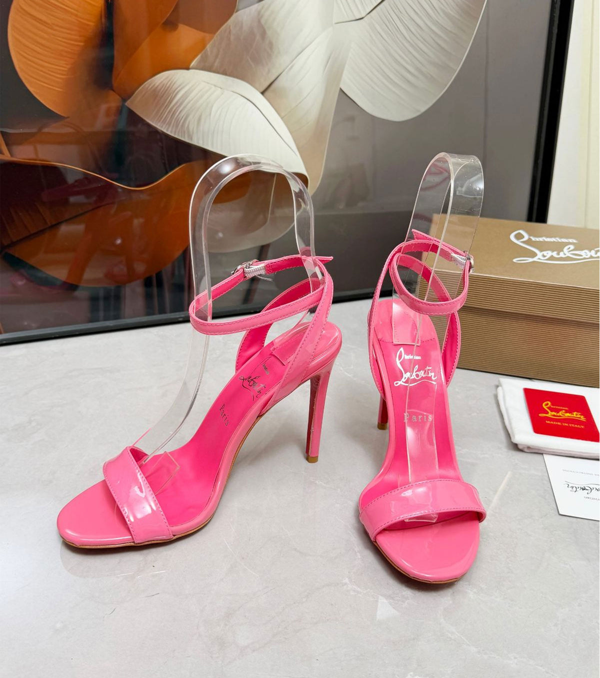 Nappa Loubigirl 100 Sandals