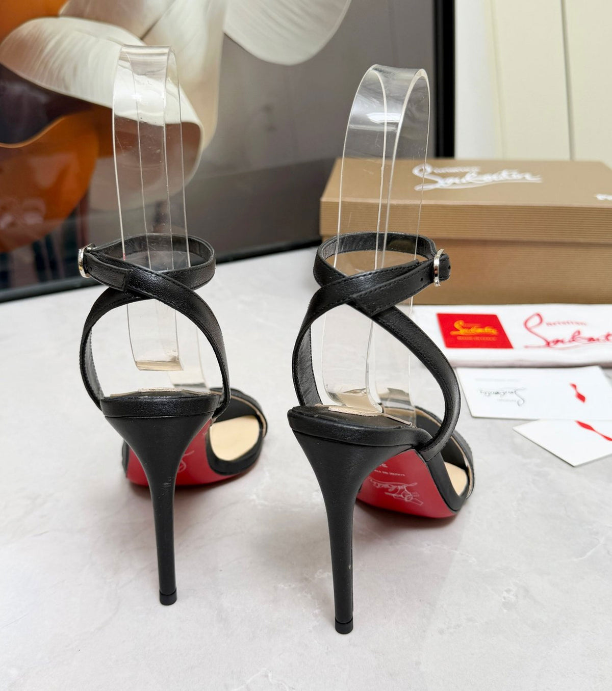 Nappa Loubigirl 100 Sandals