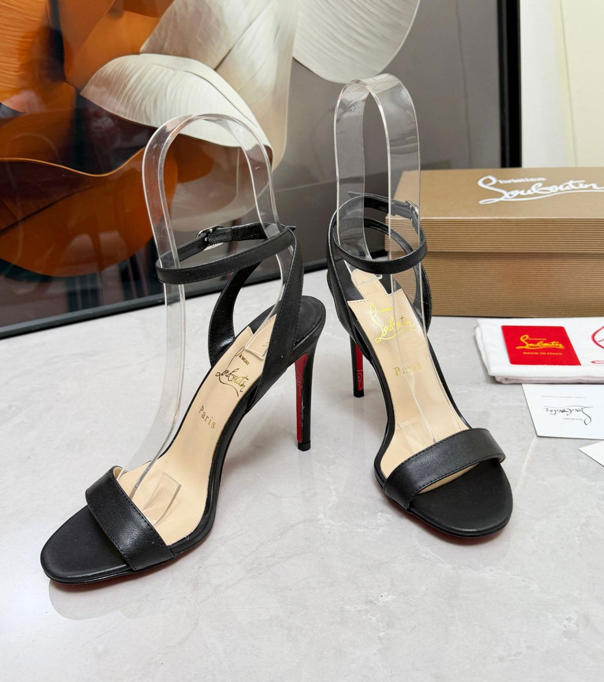 Nappa Loubigirl 100 Sandals