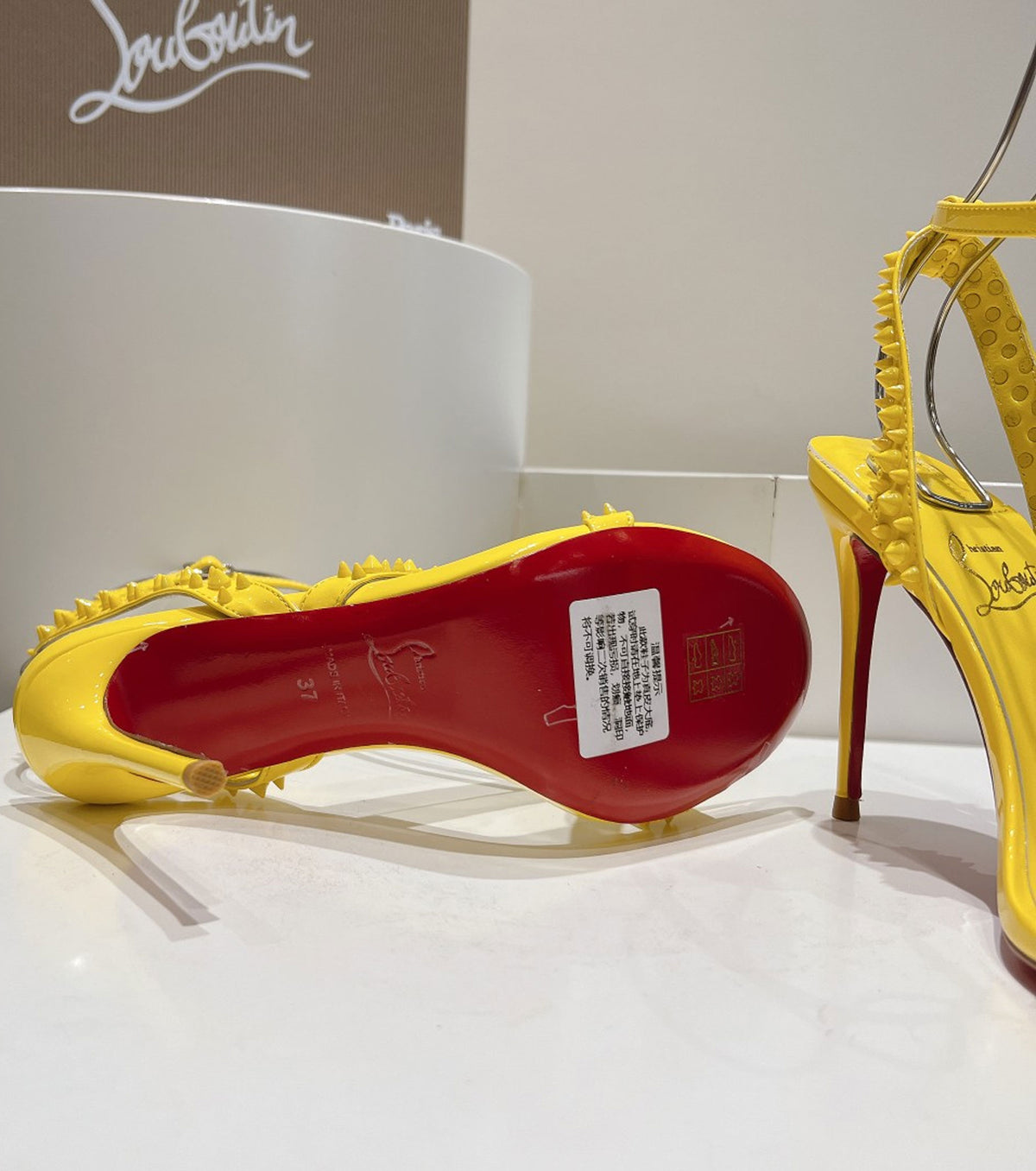 Mafaldina Spikes 100 Heeled Sandals