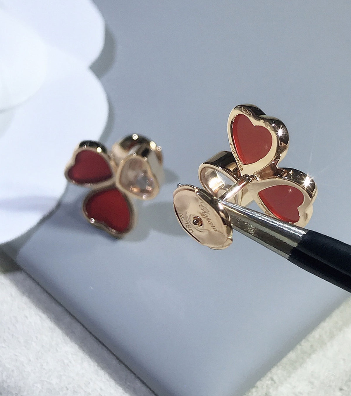 Обеци HAPPY HEARTS WINGS