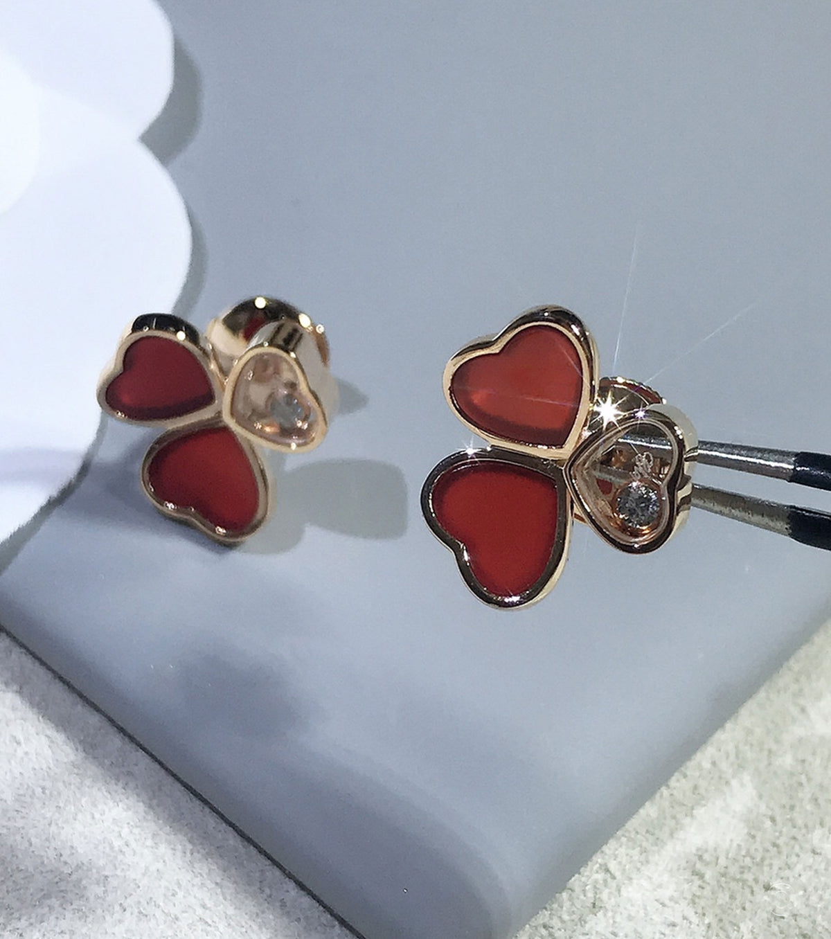 Обеци HAPPY HEARTS WINGS