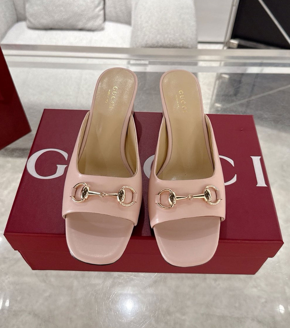 55 Horsebit Mule Sandals