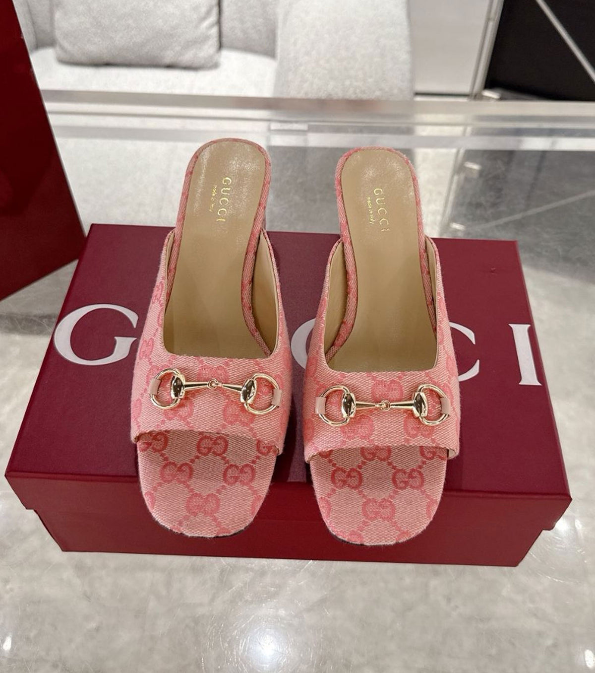 55 Horsebit Mule Sandals