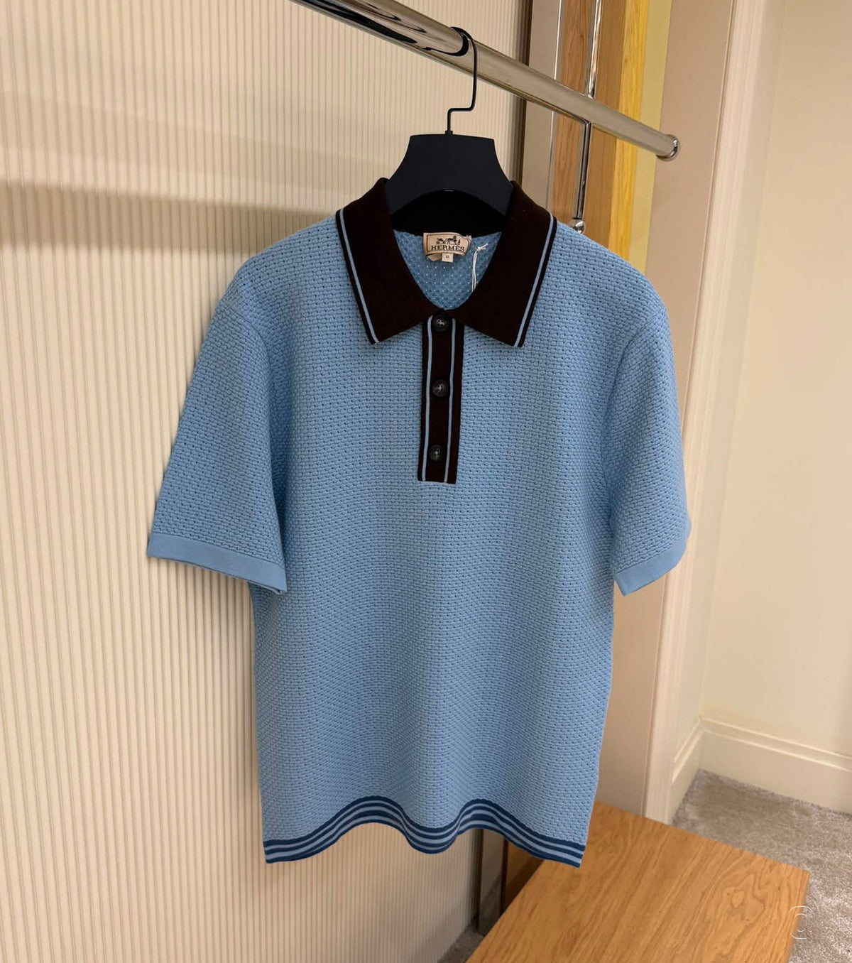"Ajoures colores" polo shirt