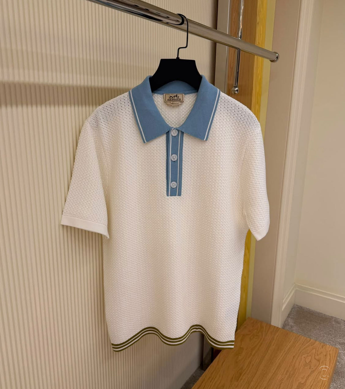 "Ajoures colores" polo shirt