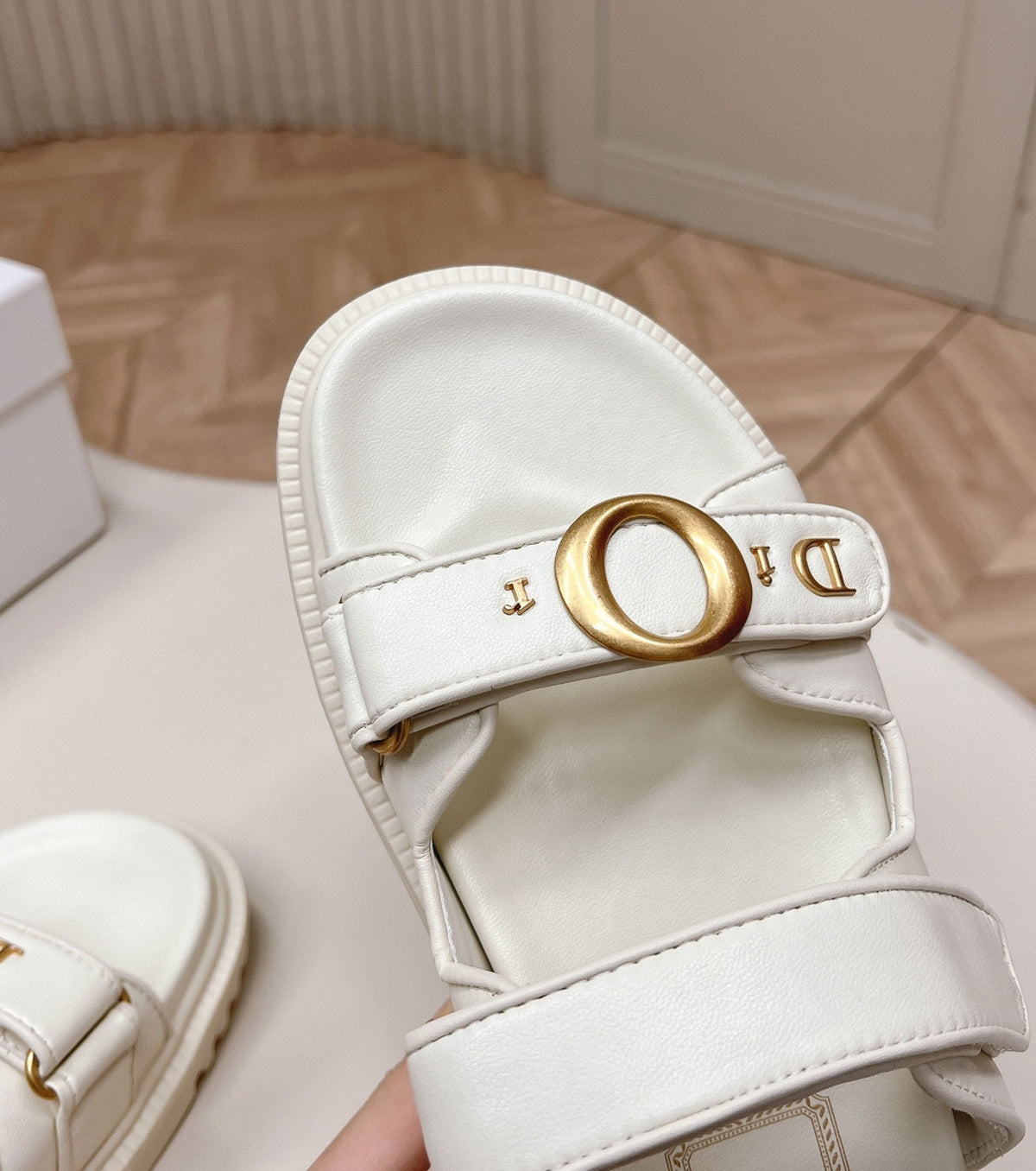 Leather Slide