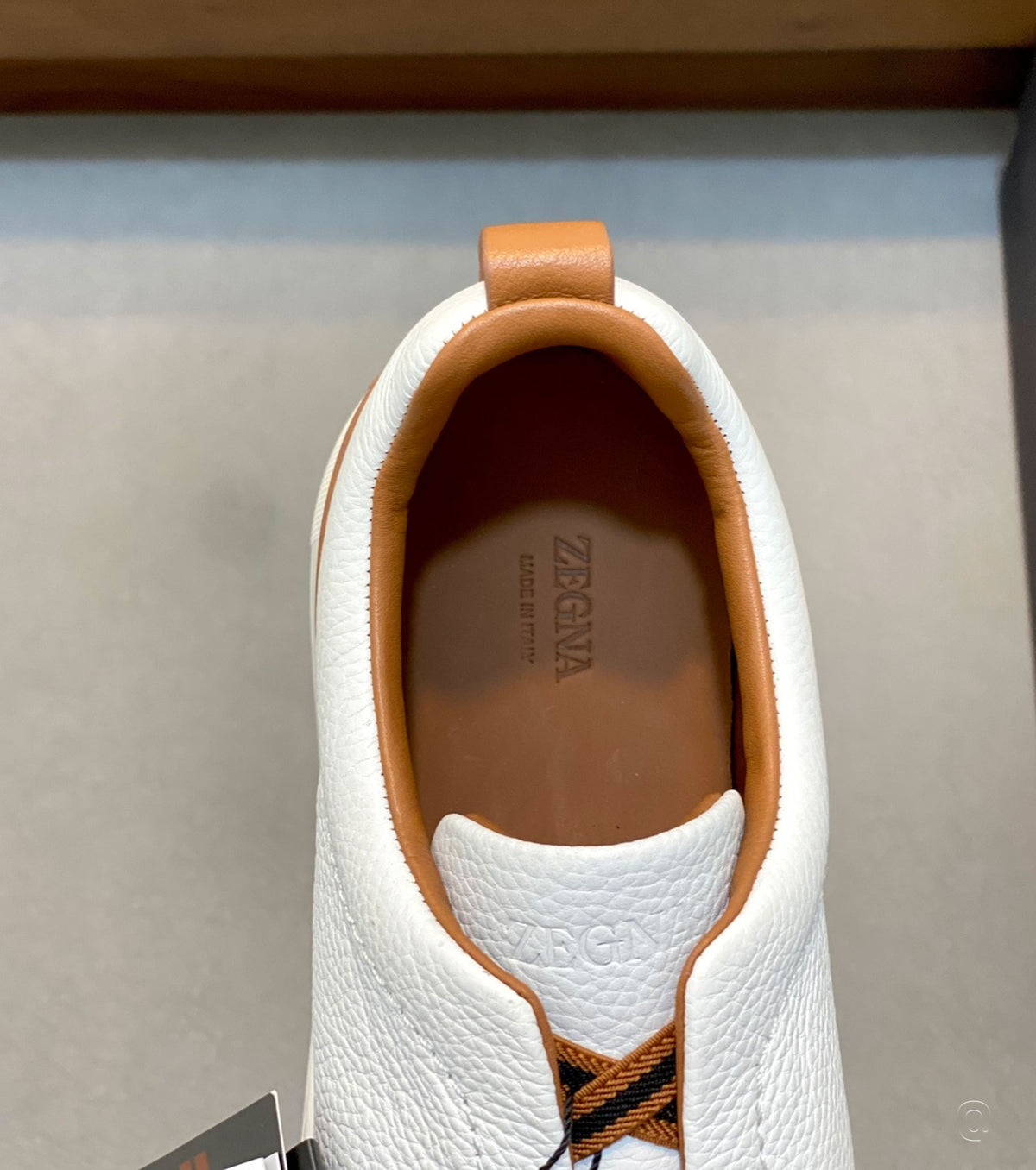 Deerskin Triple Stitch Sneakers