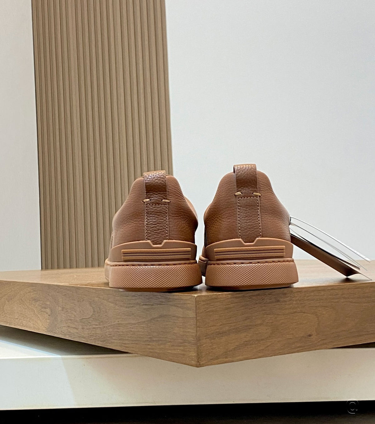 Deerskin Triple Stitch Sneakers