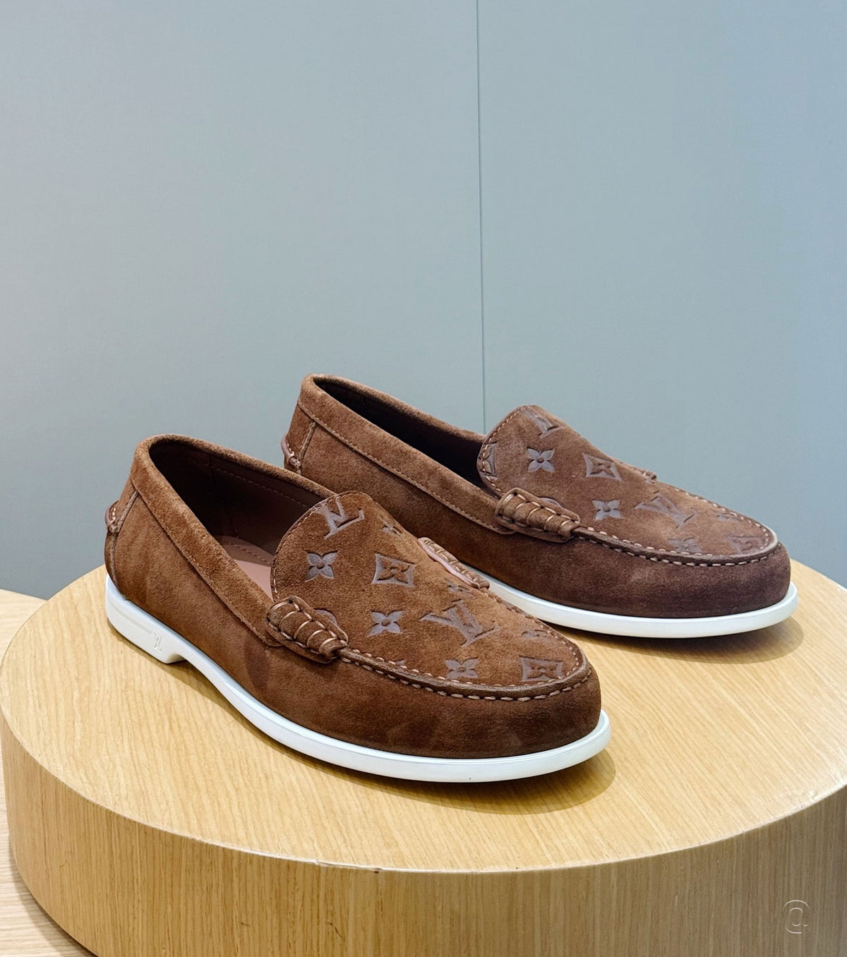 Suede Loafers
