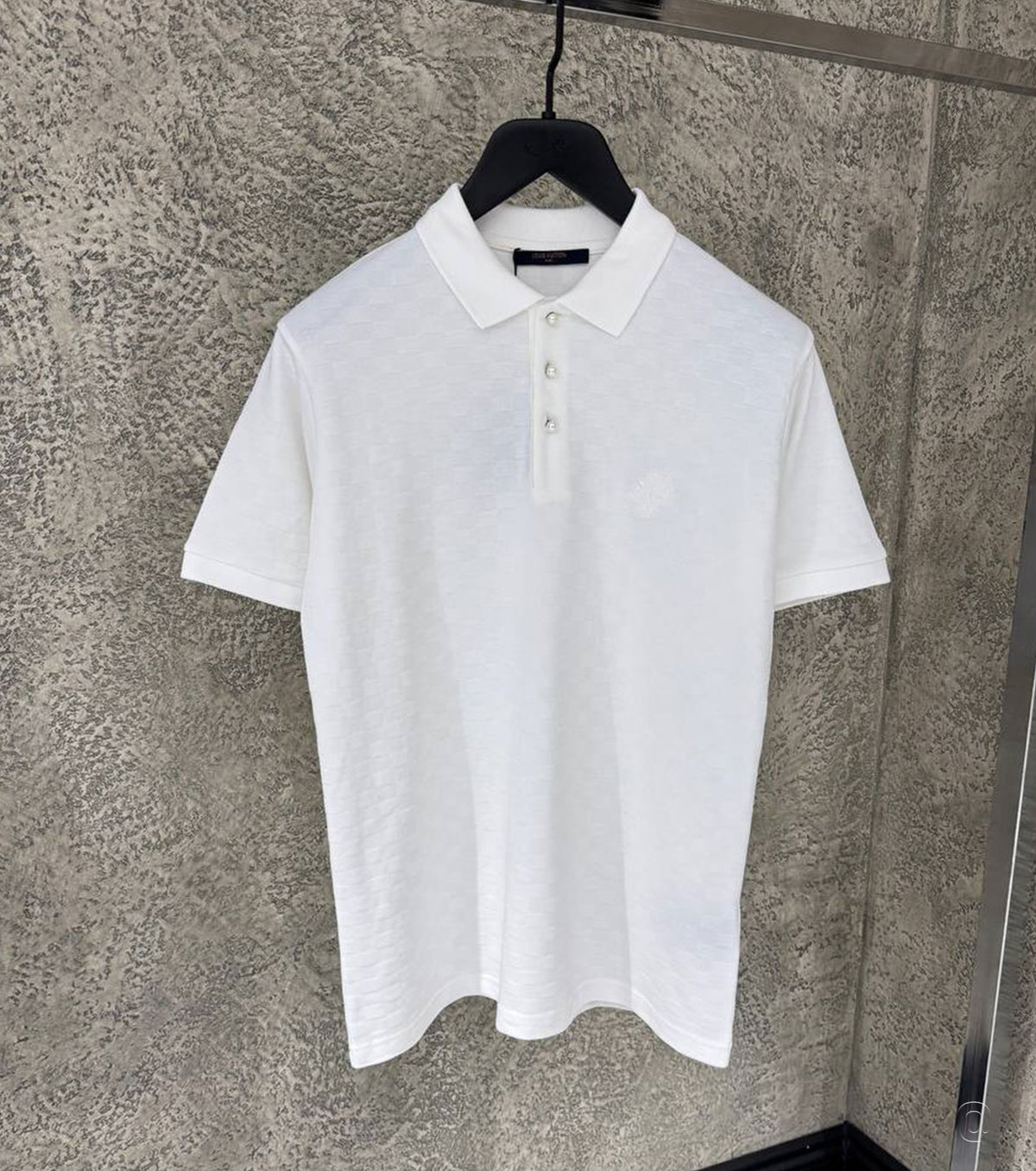 Damier Signature Polo Shirt S25-LV69
