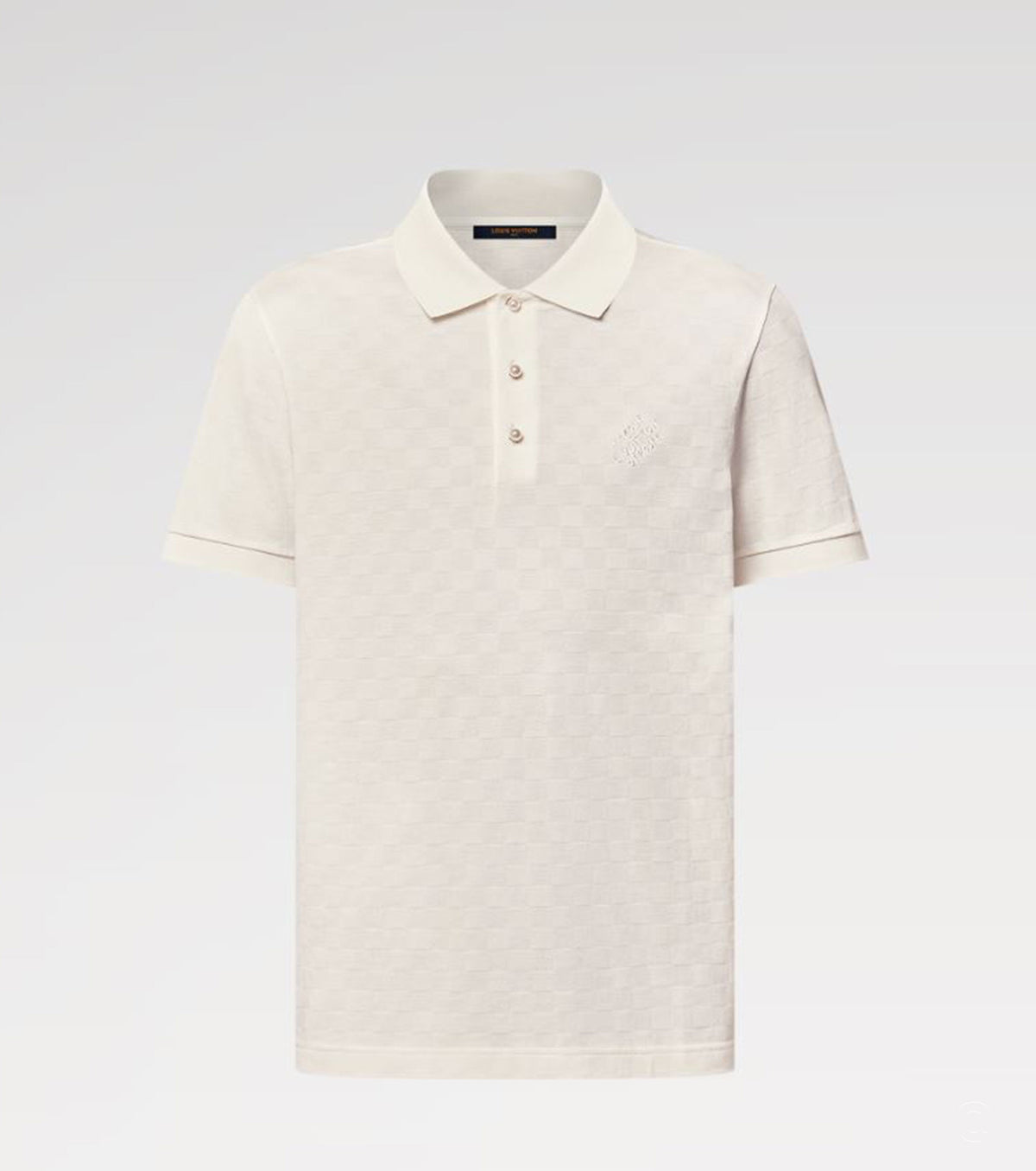 Damier Signature Polo Shirt S25-LV69