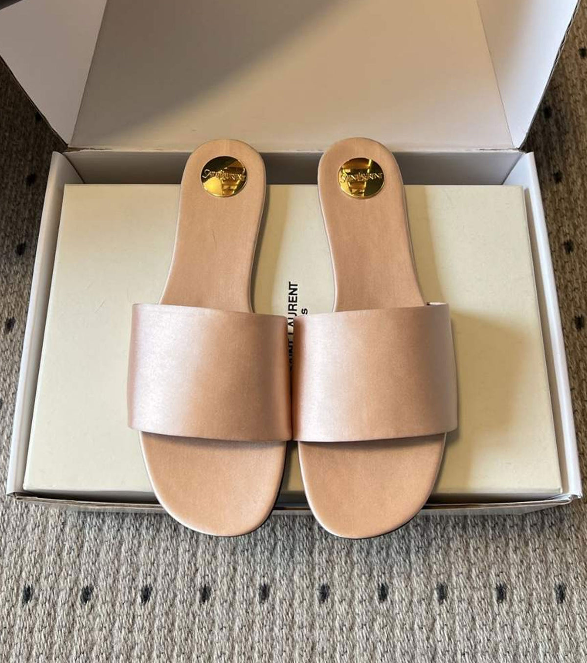 Satin Mules