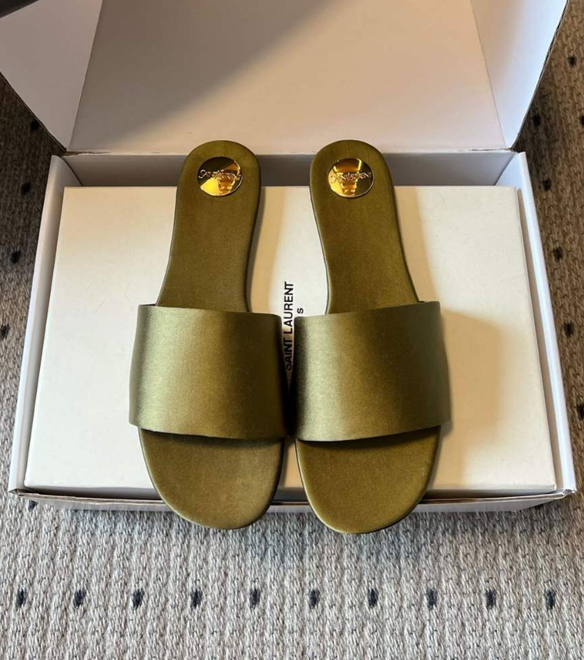 Satin Mules
