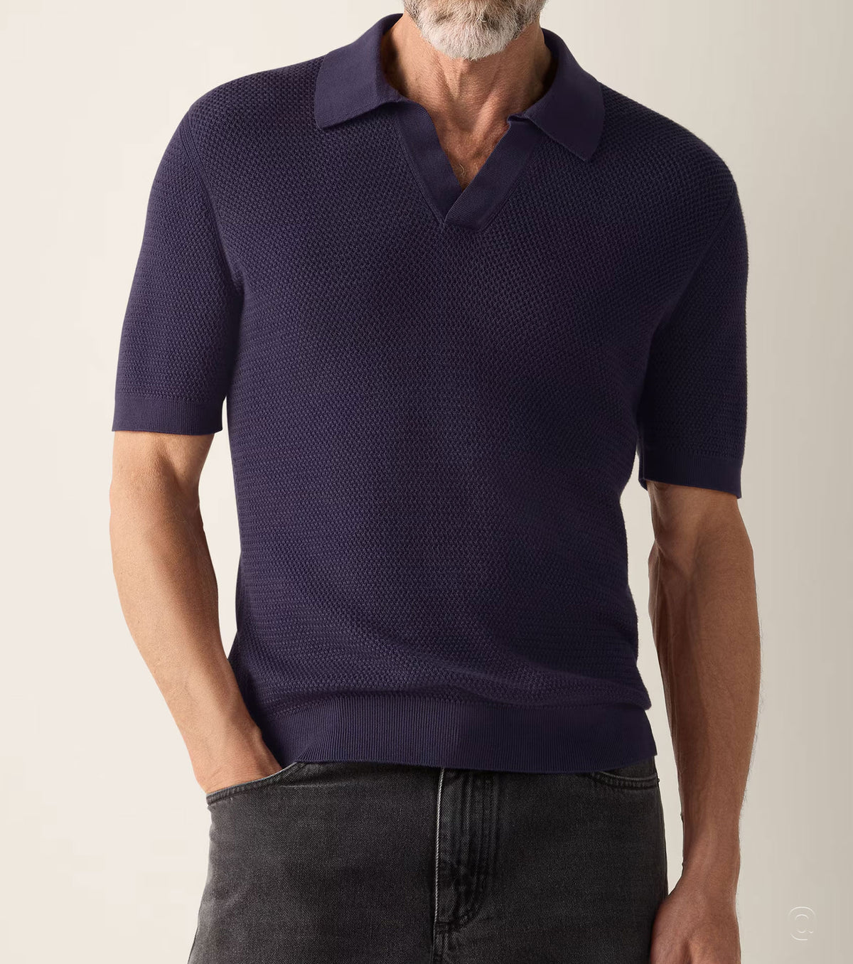 Cotton polo shirt