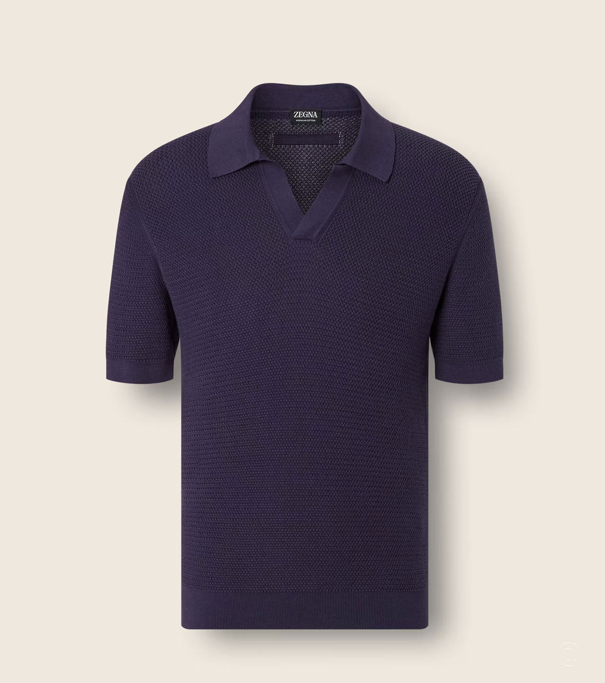 Cotton polo shirt