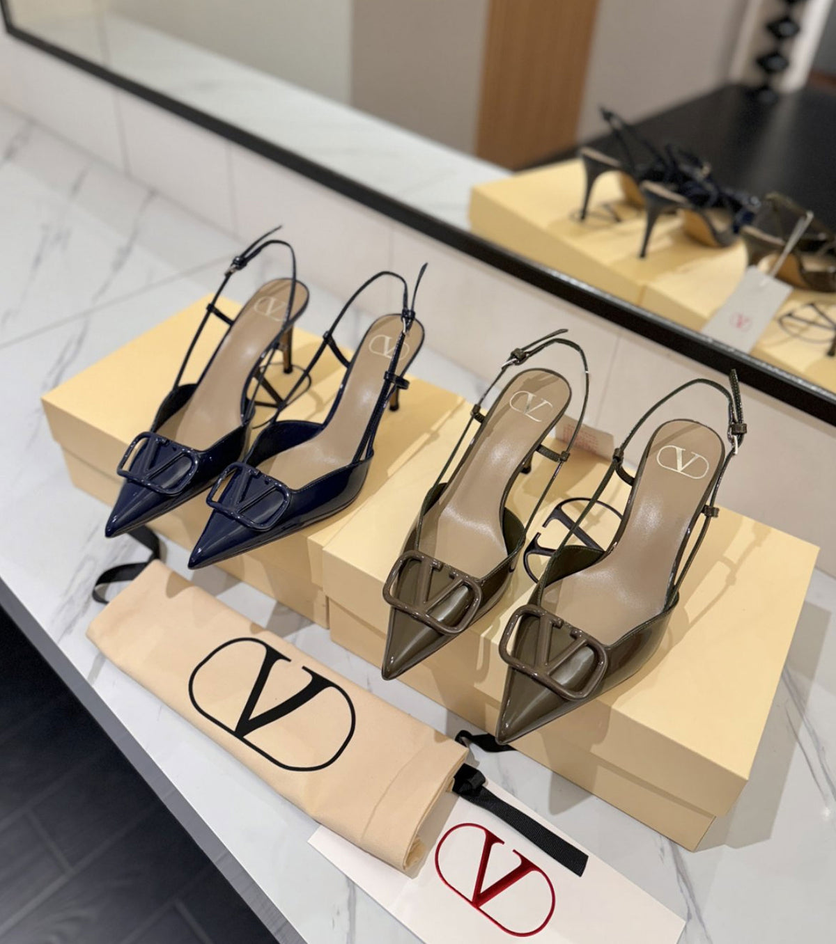Leather Pumps