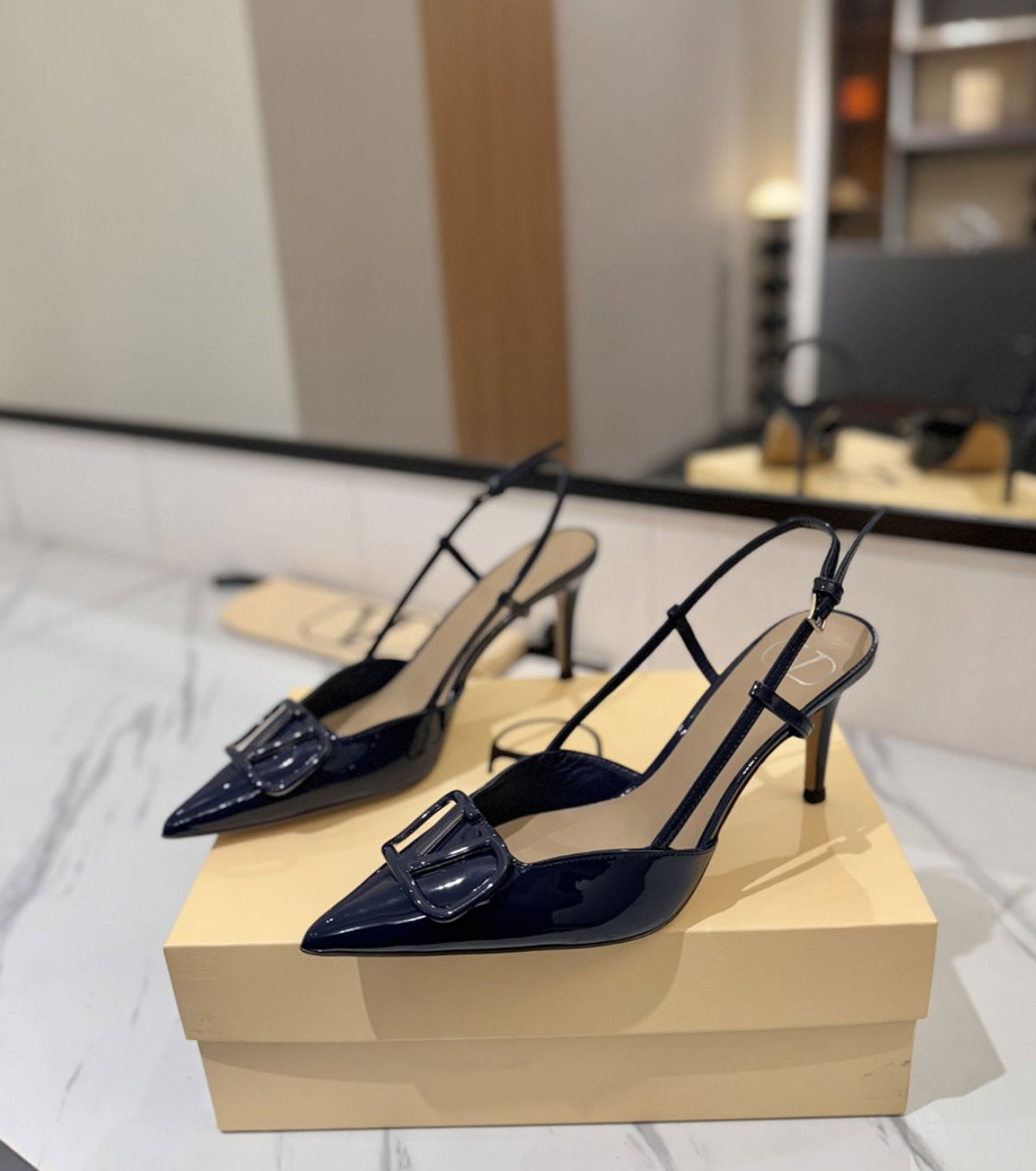 Leather Pumps