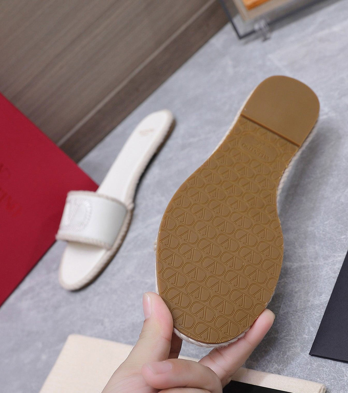 Leather Slides