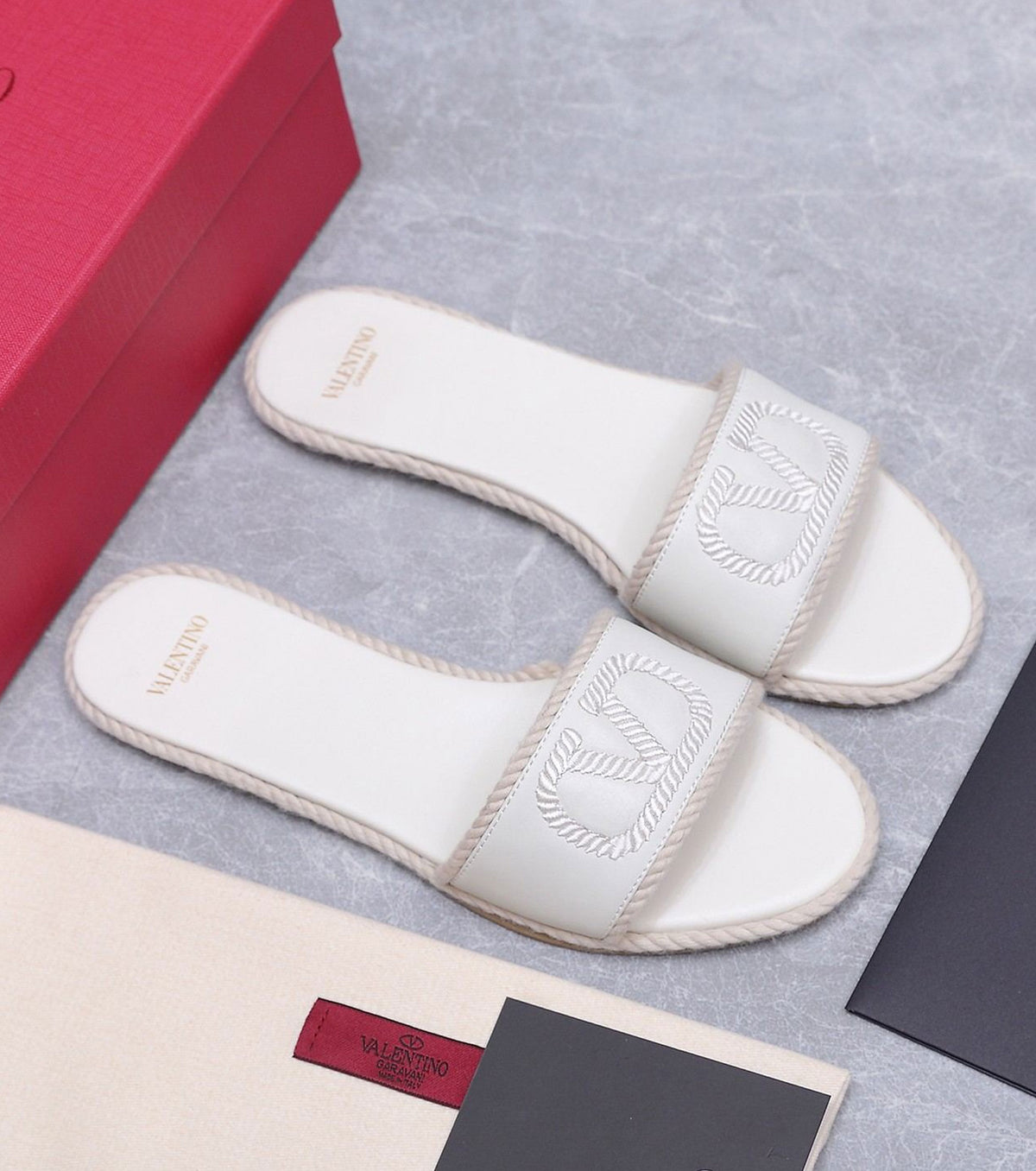 Leather Slides