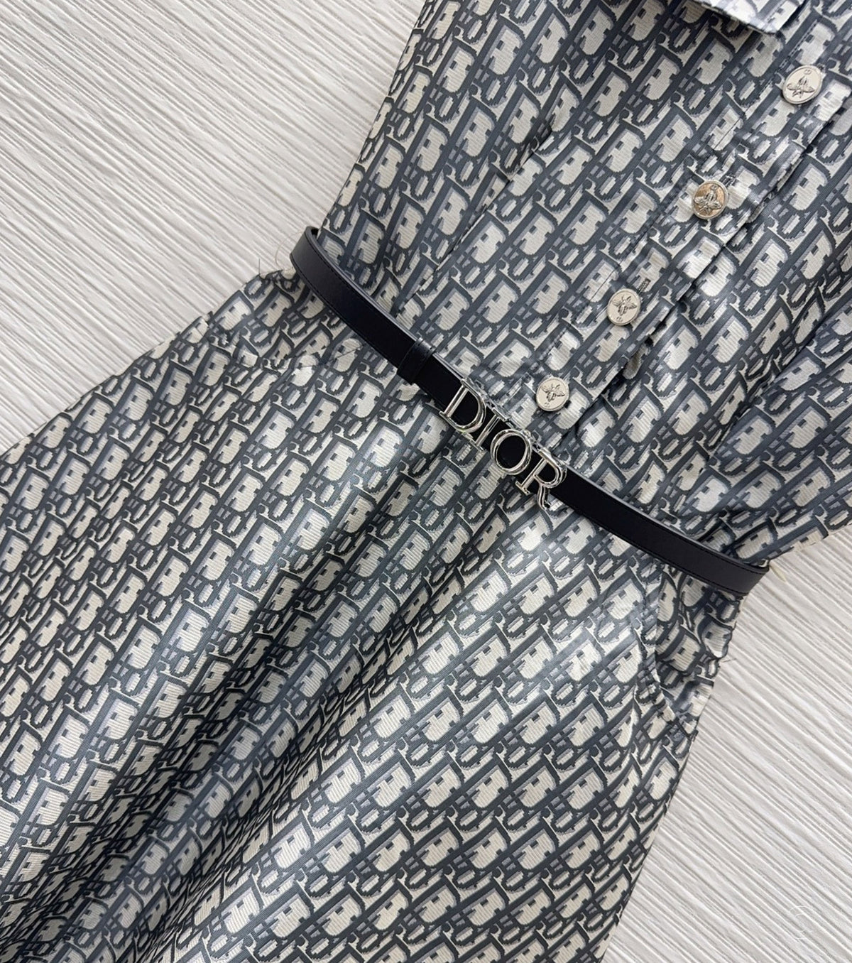 Oblique dress