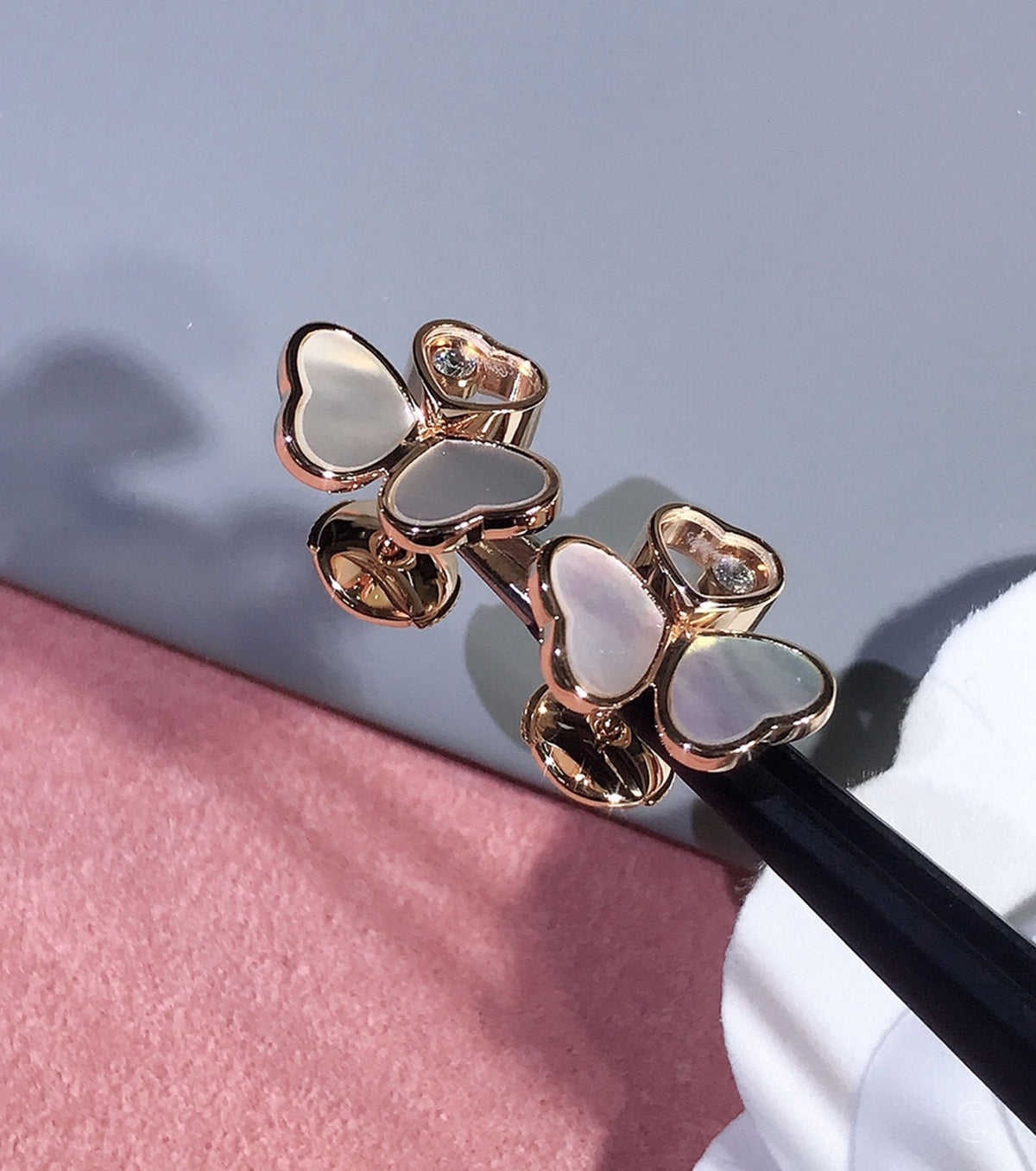 Обеци HAPPY HEARTS WINGS