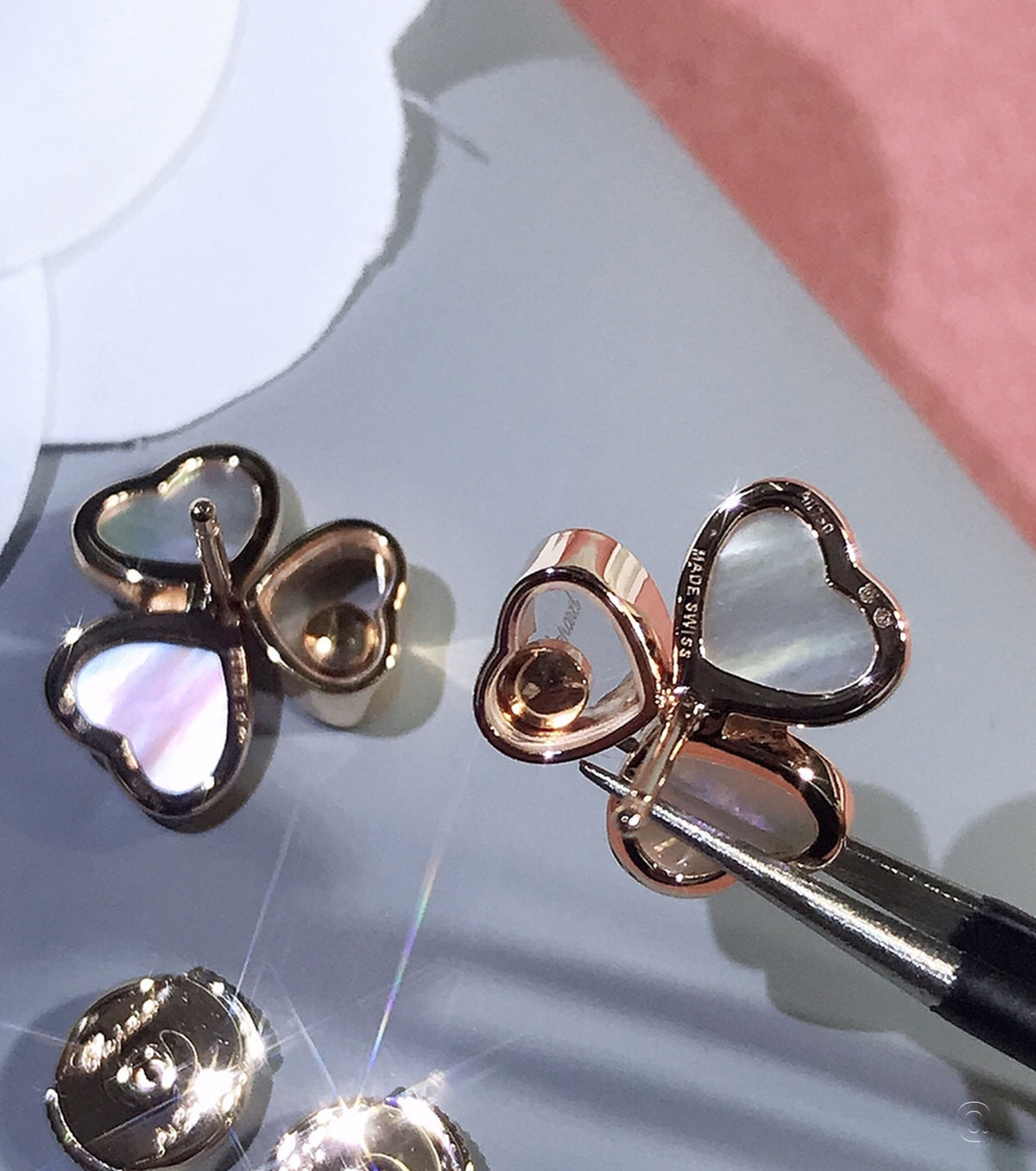 Обеци HAPPY HEARTS WINGS