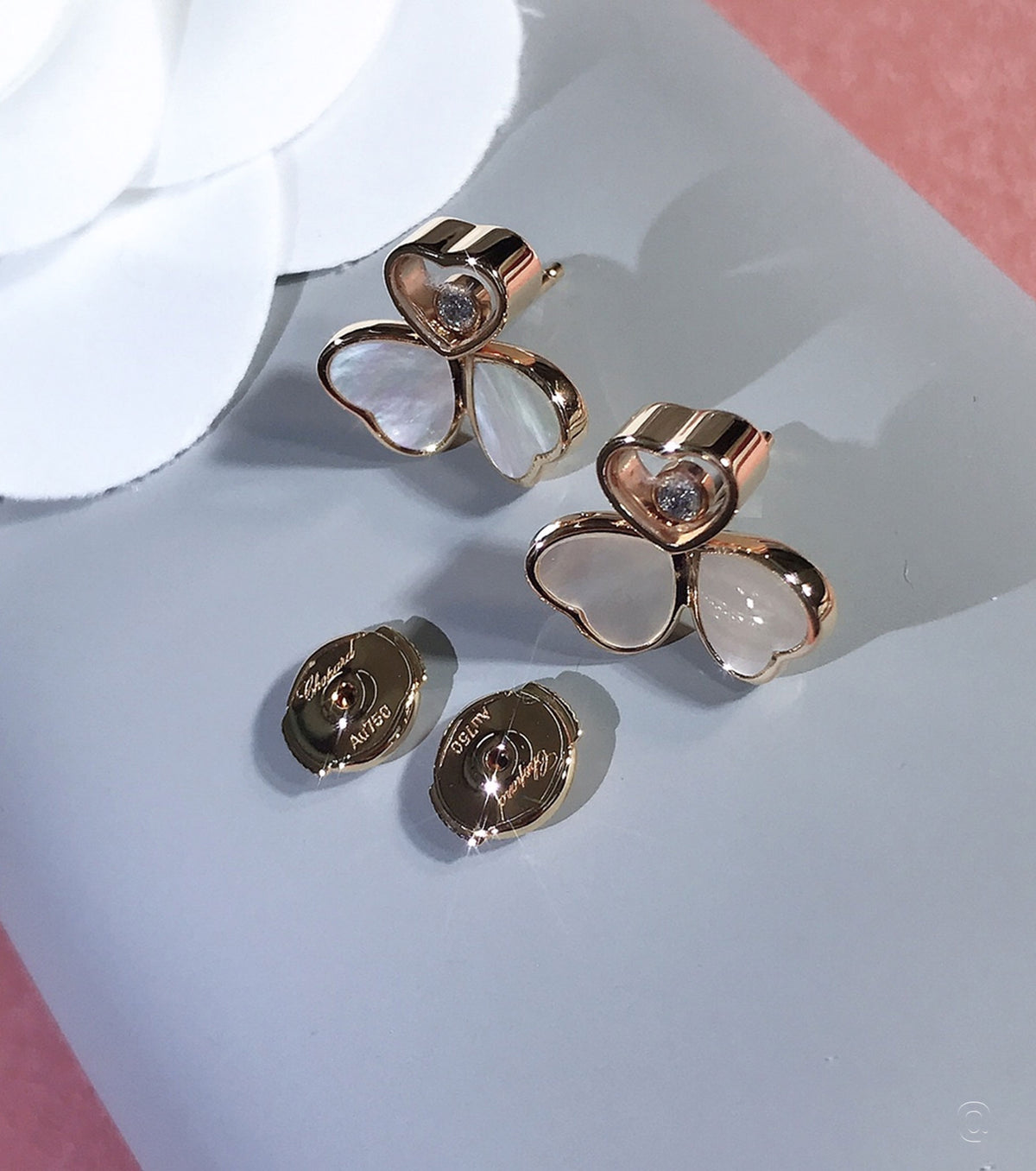 Обеци HAPPY HEARTS WINGS